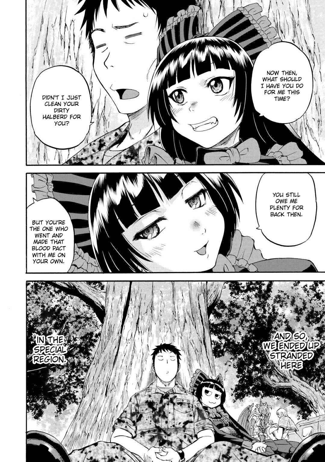 GATE - Jieitai Kanochi nite, Kaku Tatakaeri Chapter 143.2 - Page 57