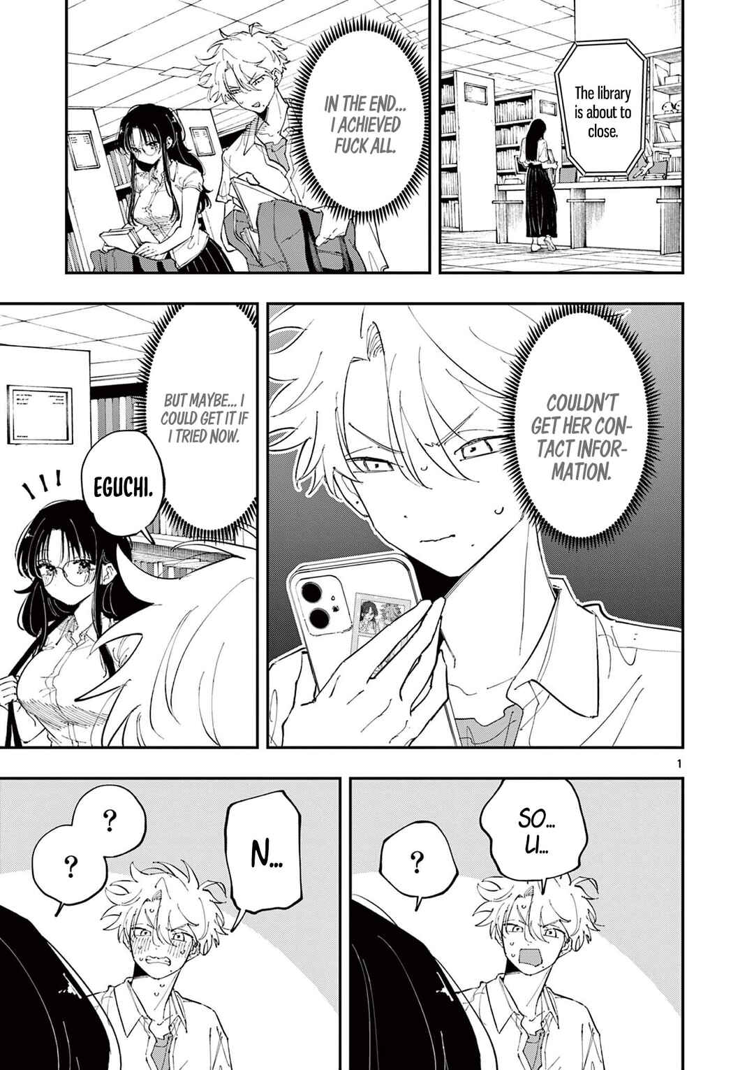 Tonari no Seki no Yatsu ga Souiu Me de Mitekuru Chapter 39 - Page 1