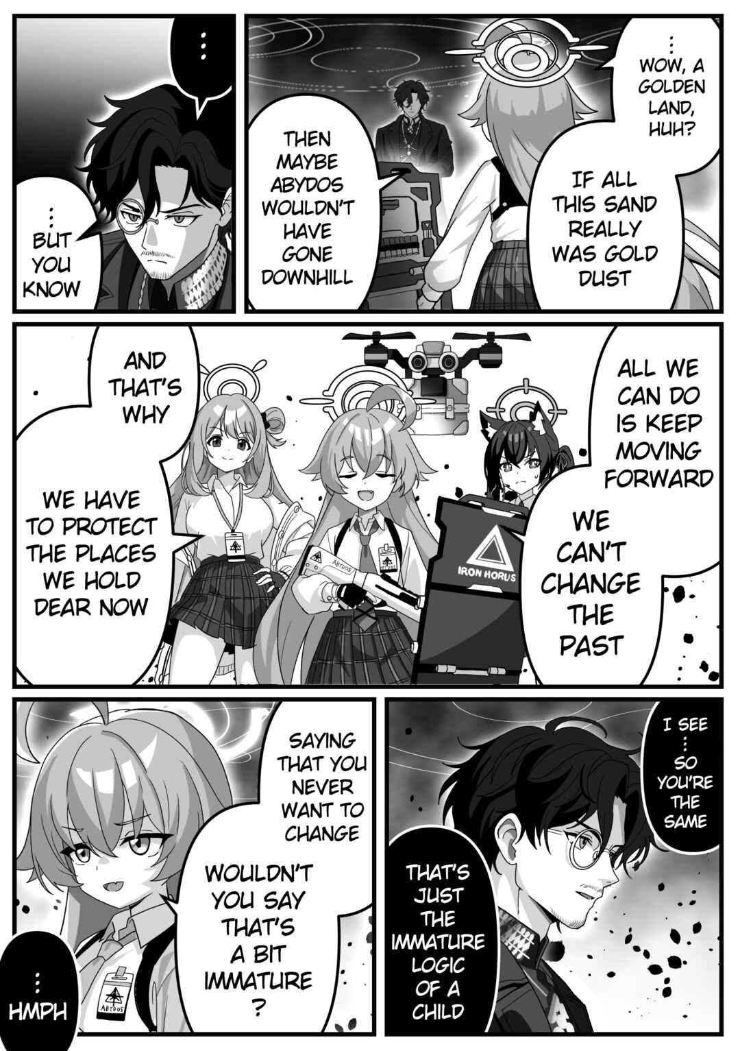 Blue Archive x Kamen Rider Decade - Schale no Kadoya Tsukasa-sensei Gainen (Doujinshi) Chapter 35 - Page 3