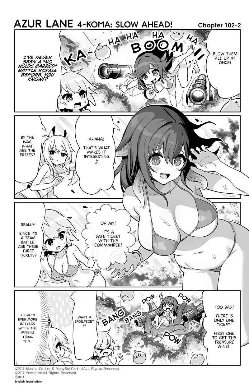 Azur Lane: Bisoku Zensin! Chapter 102 - Page 2