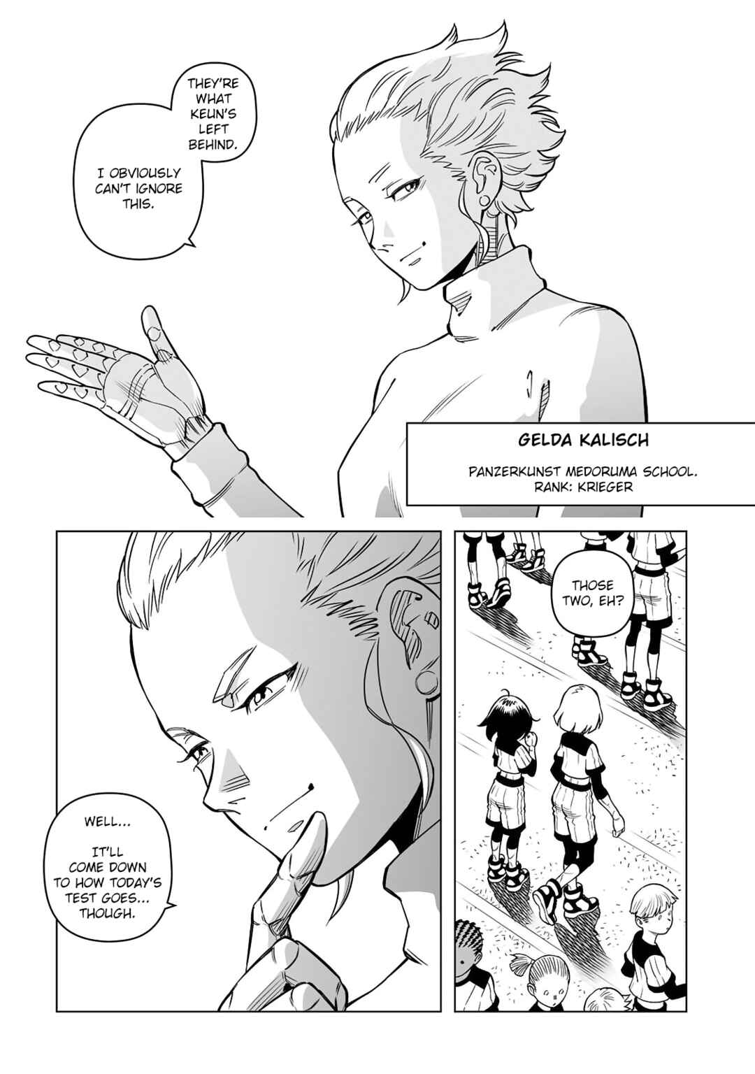 Battle Angel Alita: Panzer Kunst Chronicle Chapter 1.1 - Page 7