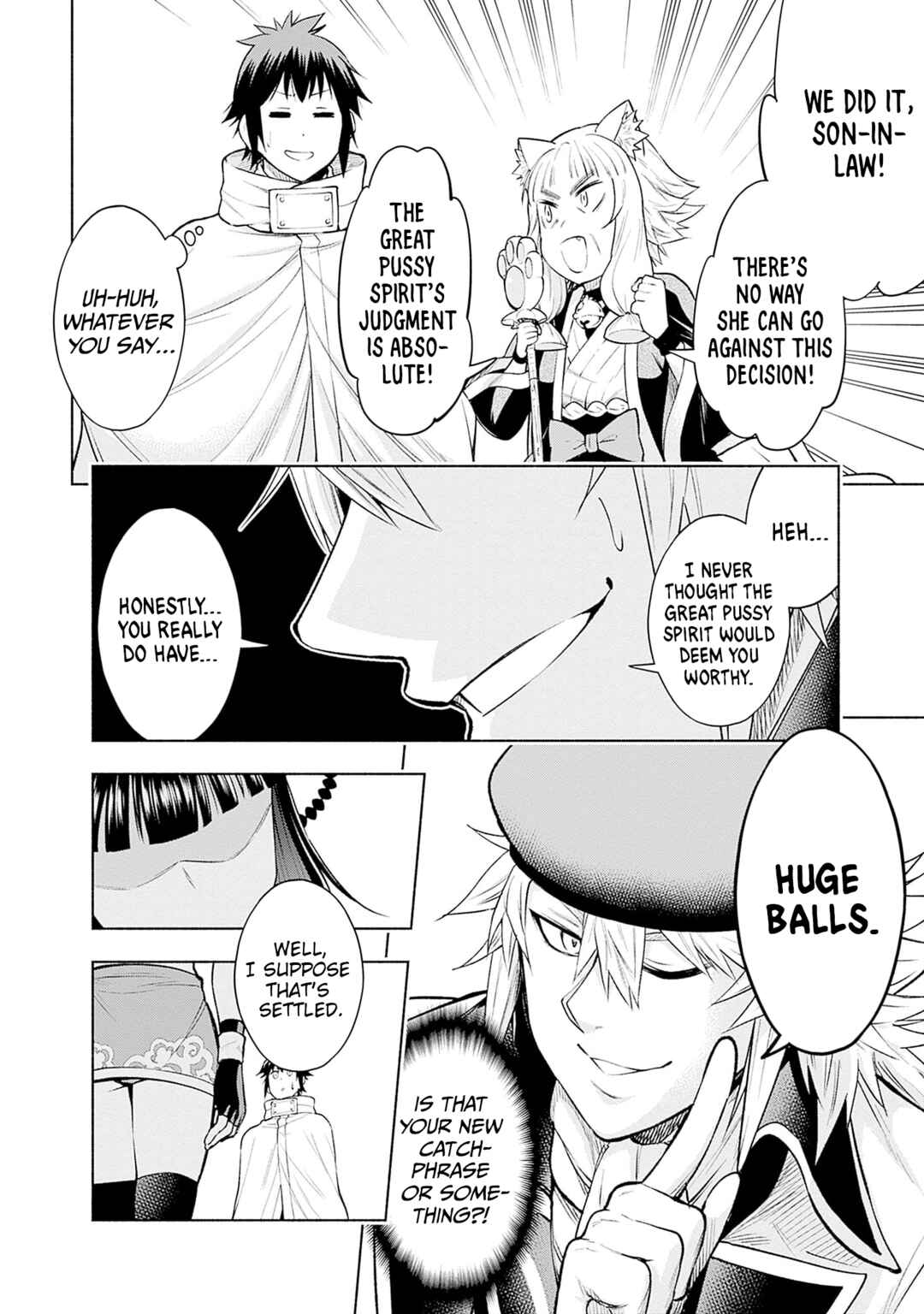 Eroge no Sekai de Slow Life ~Issho ni Isekai Teni shitekita Yarisaa no Daigakusei-tachi ni Tsuihou sareta node, Henkyou de Muteki ni Natte Shin no Heroine-tachi to Yoroshiku Yarimasu~ Chapter 14 - Page 14