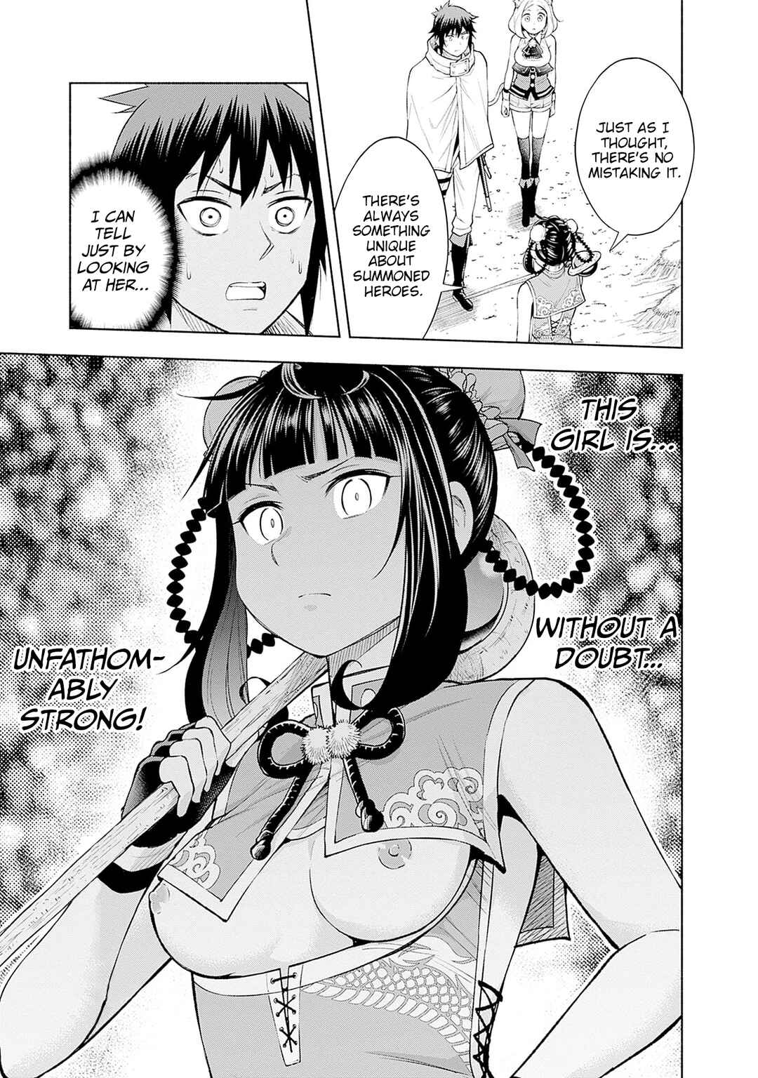Eroge no Sekai de Slow Life ~Issho ni Isekai Teni shitekita Yarisaa no Daigakusei-tachi ni Tsuihou sareta node, Henkyou de Muteki ni Natte Shin no Heroine-tachi to Yoroshiku Yarimasu~ Chapter 14 - Page 3