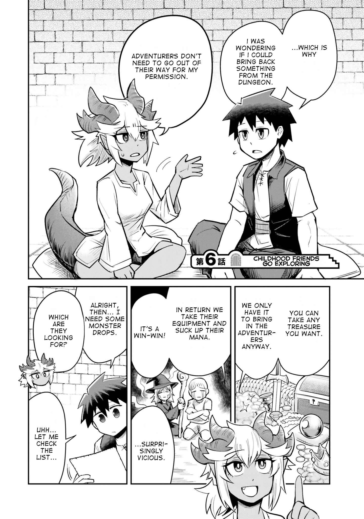 Dungeon no Osananajimi Chapter 6 - Page 2