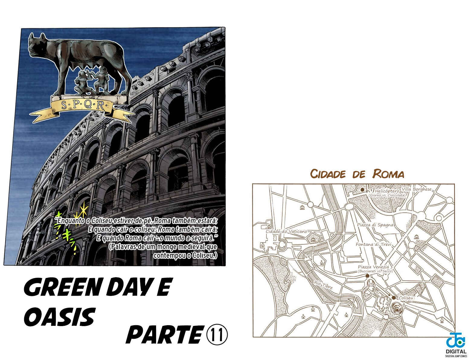 JoJo no Kimyou na Bouken: Part 5 - Ougon no Kaze Color-ban Chapter 125 - Page 1
