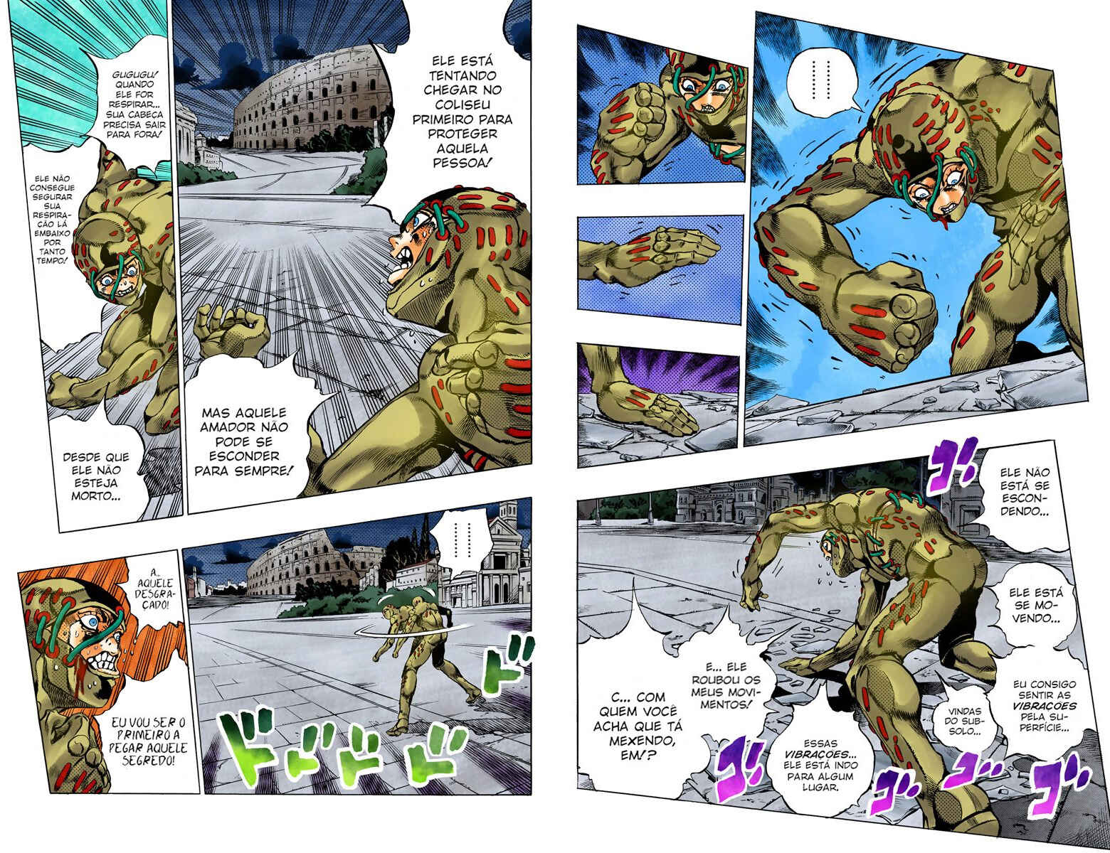 JoJo no Kimyou na Bouken: Part 5 - Ougon no Kaze Color-ban Chapter 125 - Page 10