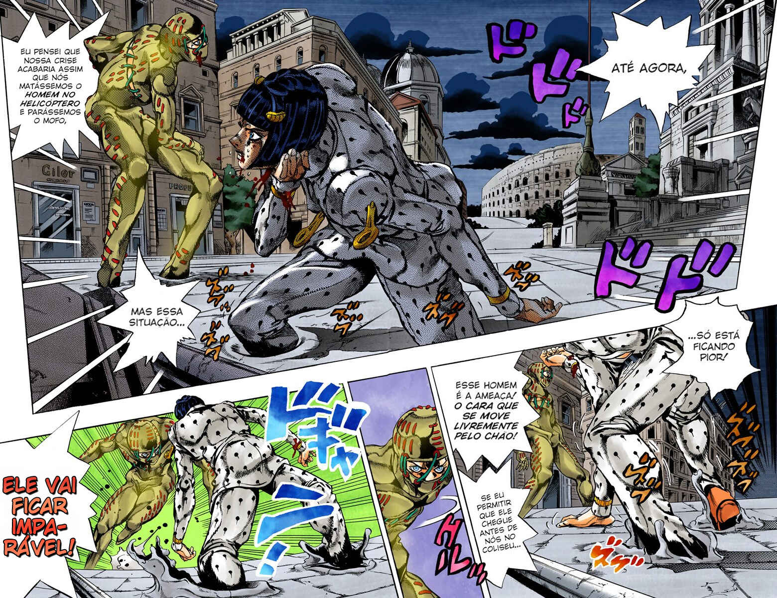 JoJo no Kimyou na Bouken: Part 5 - Ougon no Kaze Color-ban Chapter 125 - Page 2