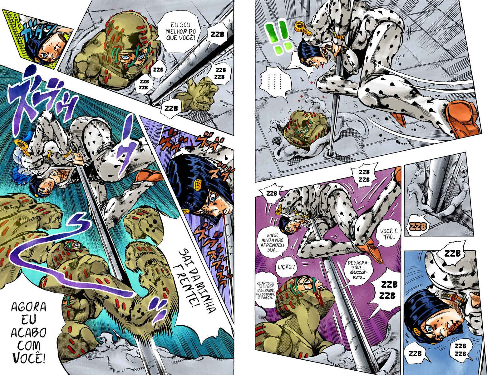 JoJo no Kimyou na Bouken: Part 5 - Ougon no Kaze Color-ban Chapter 125 - Page 4