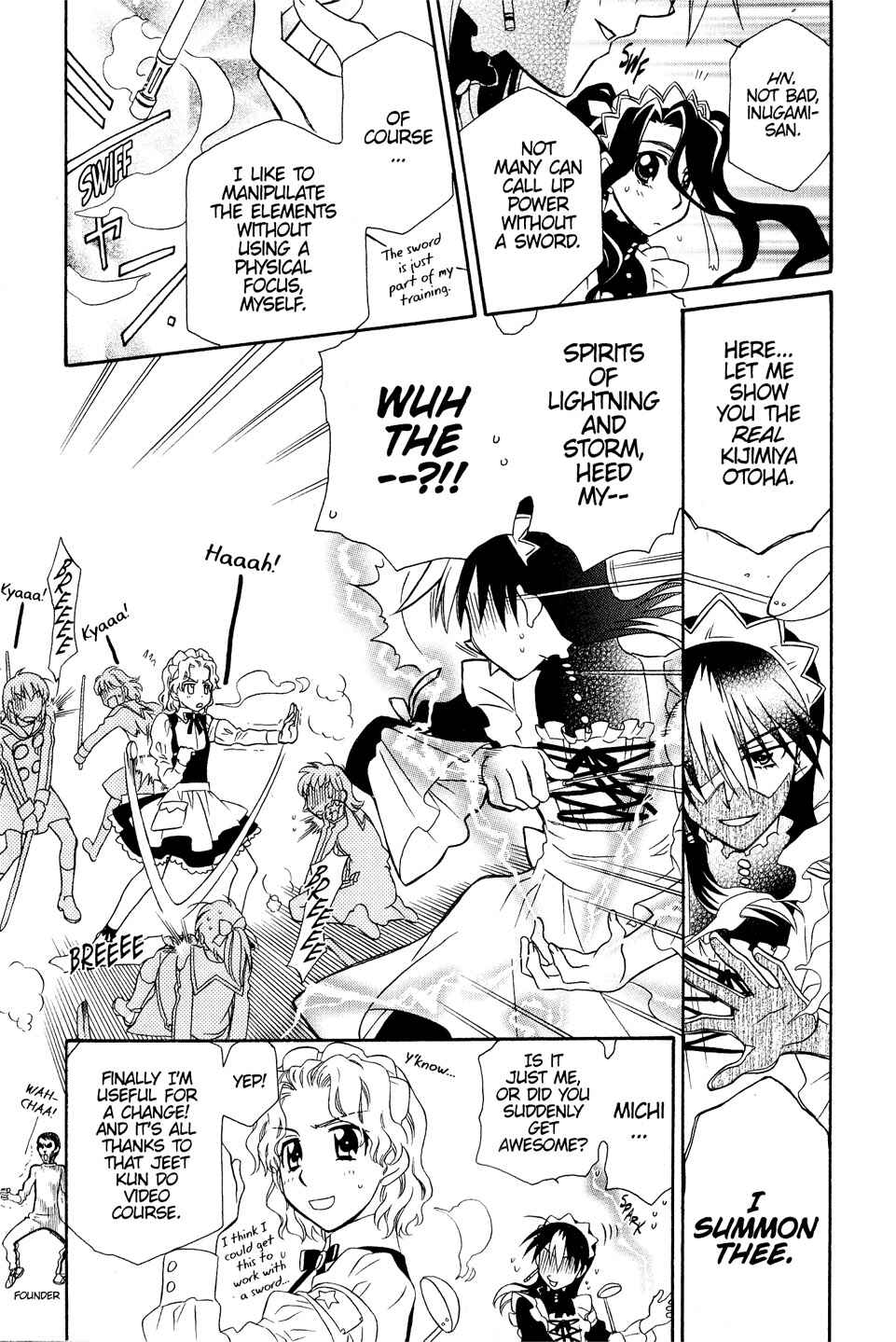 Hayate x Blade Chapter 33 - Page 15
