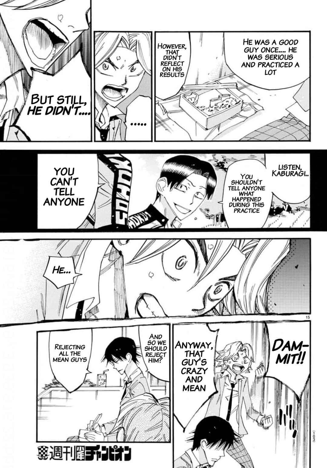 Yowamushi Pedal Chapter 645 - Page 14