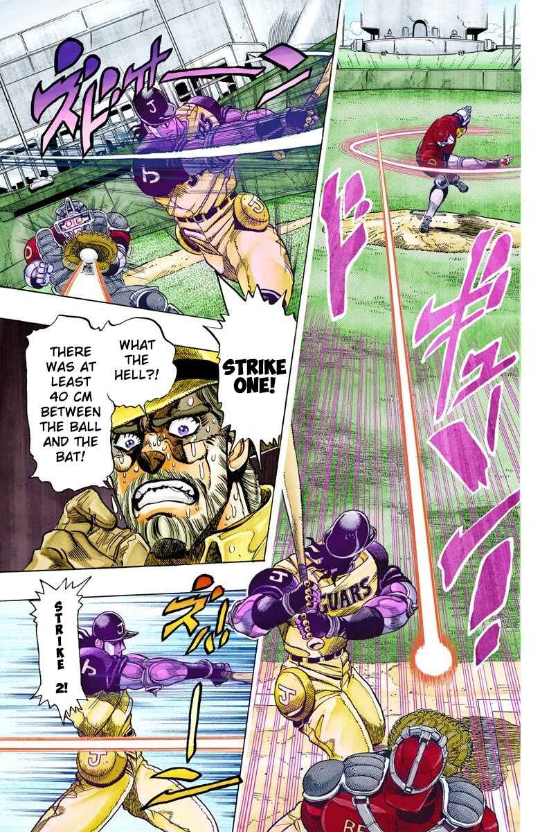 JoJo no Kimyou na Bouken: Part 3 - Stardust Crusaders Color-ban Chapter 121 - Page 8