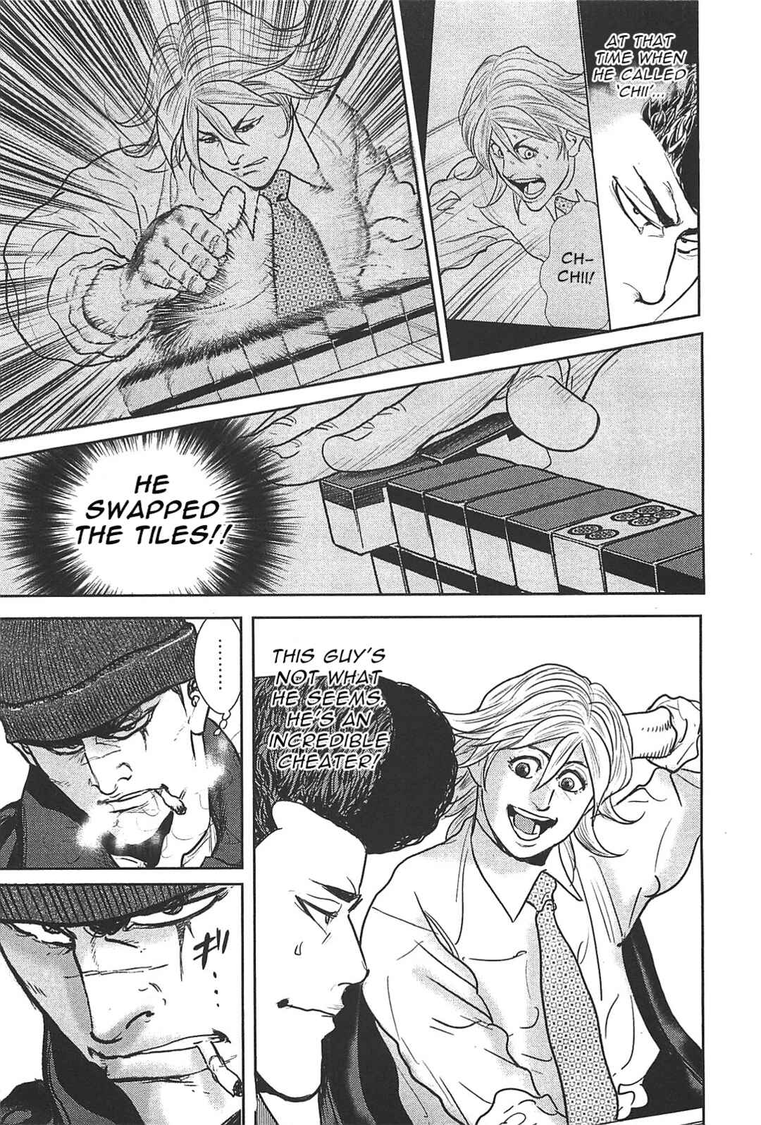 Washizu - Enma's Mahjong Chapter 27 - Page 34