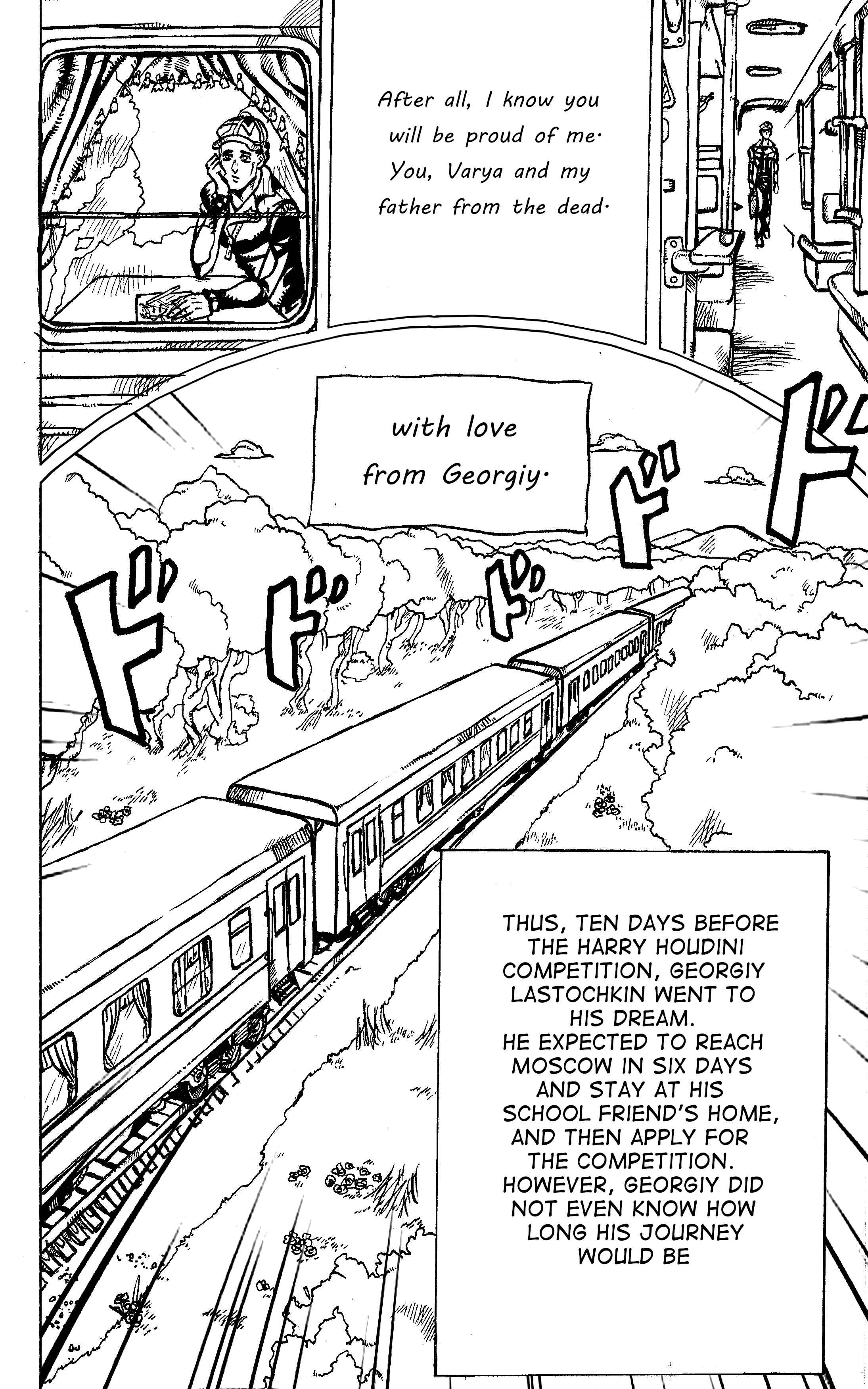 JoJo's Bizarre Adventure - Moscow Calling (Doujinshi) Chapter 4 - Page 37