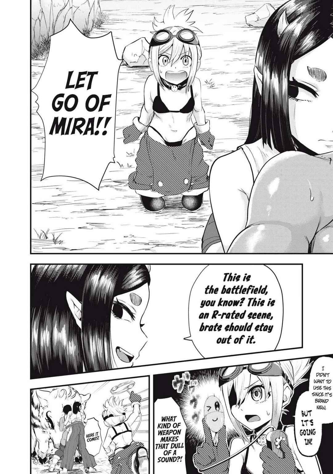 Sei-jun Ecstasy: XXX Shinai to Derarenai Heya de Mazoku o Buttaoshimasu Chapter 6 - Page 9