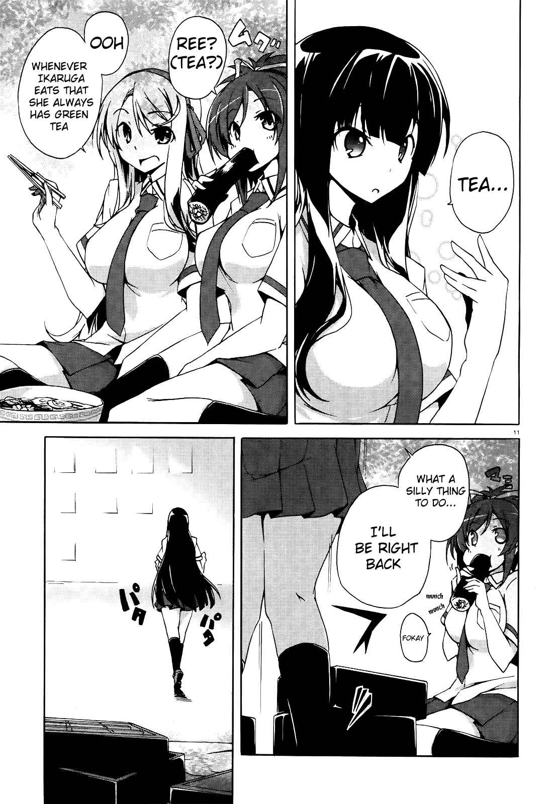 Senran Kagura - Shoujotachi no Shinei Chapter 4 - Page 11