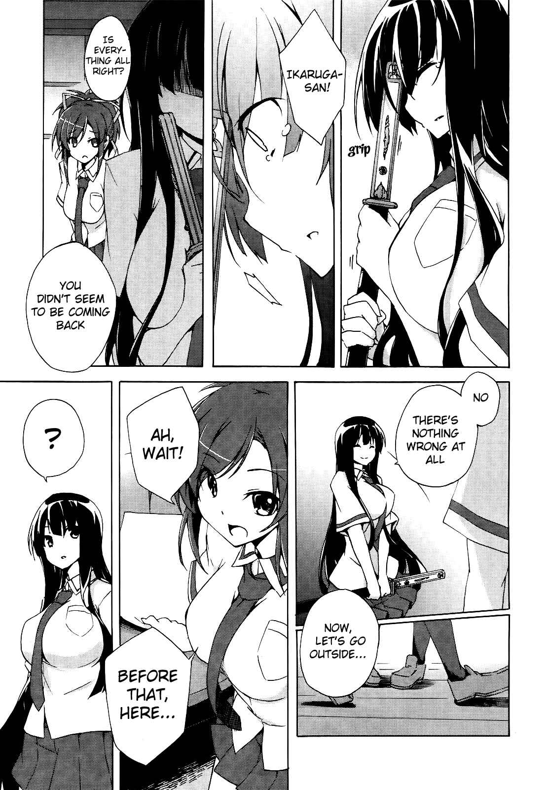 Senran Kagura - Shoujotachi no Shinei Chapter 4 - Page 19