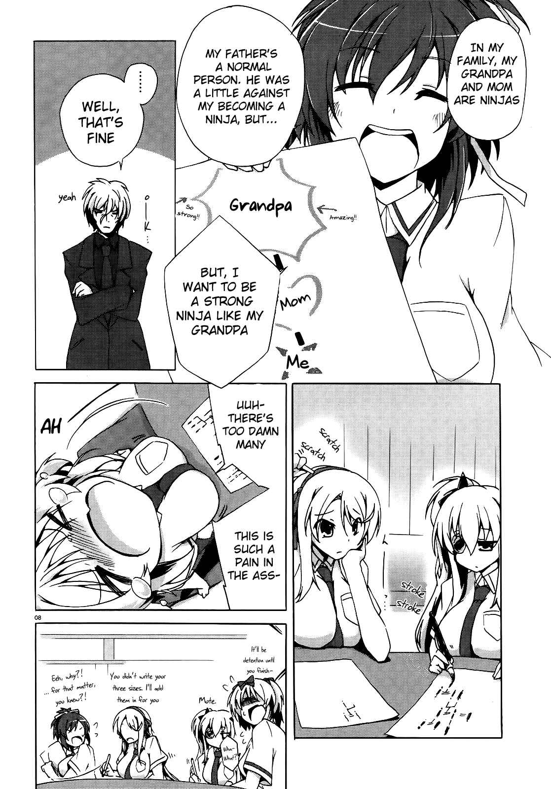 Senran Kagura - Shoujotachi no Shinei Chapter 4 - Page 8