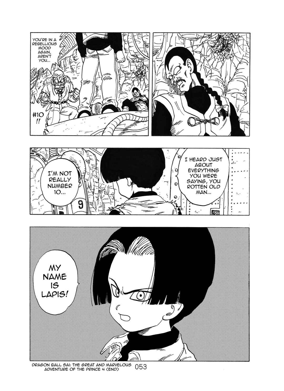 Dragon Ball Sai Chapter 4 - Page 54