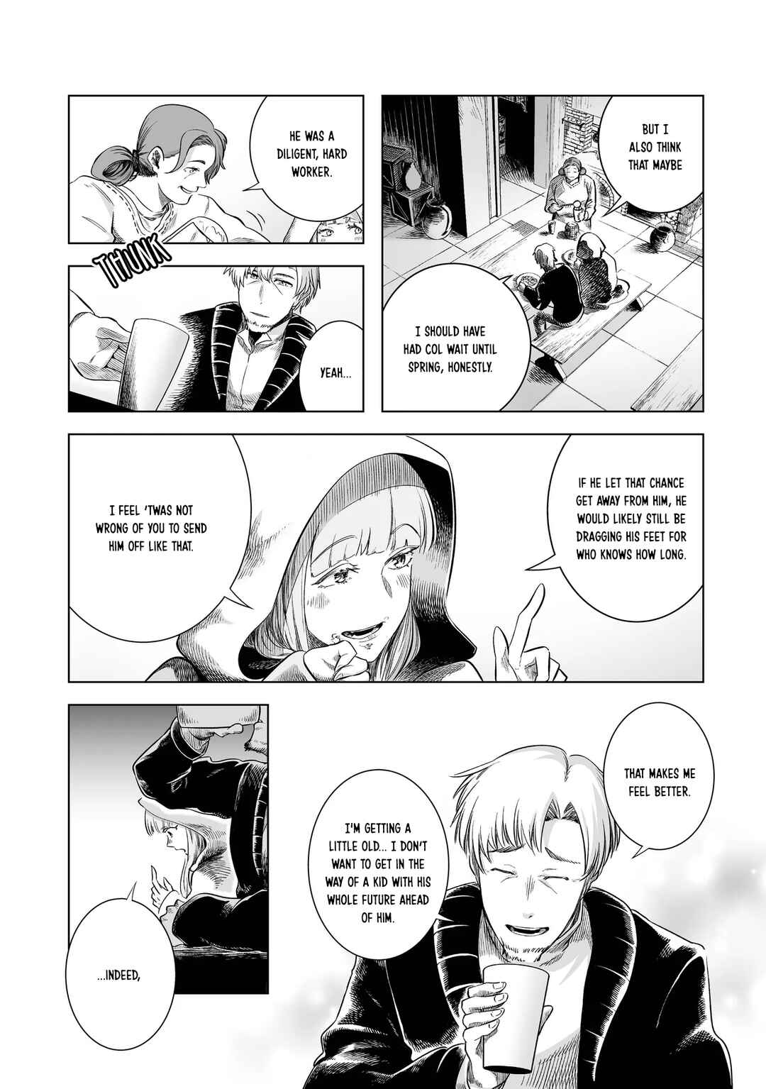 Ookami to Koushinryou: Spring Log Chapter 1.2 - Page 4
