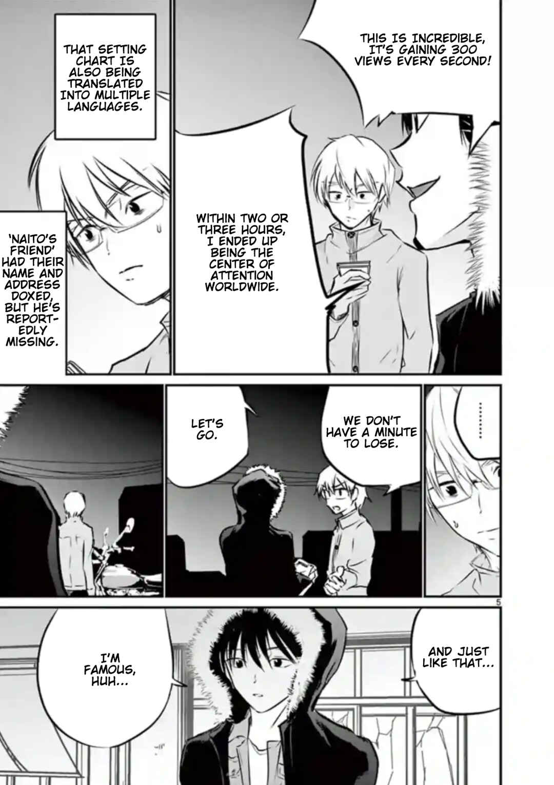 Naito Shishiruirui Messatsu Death Road Chapter 10 - Page 5