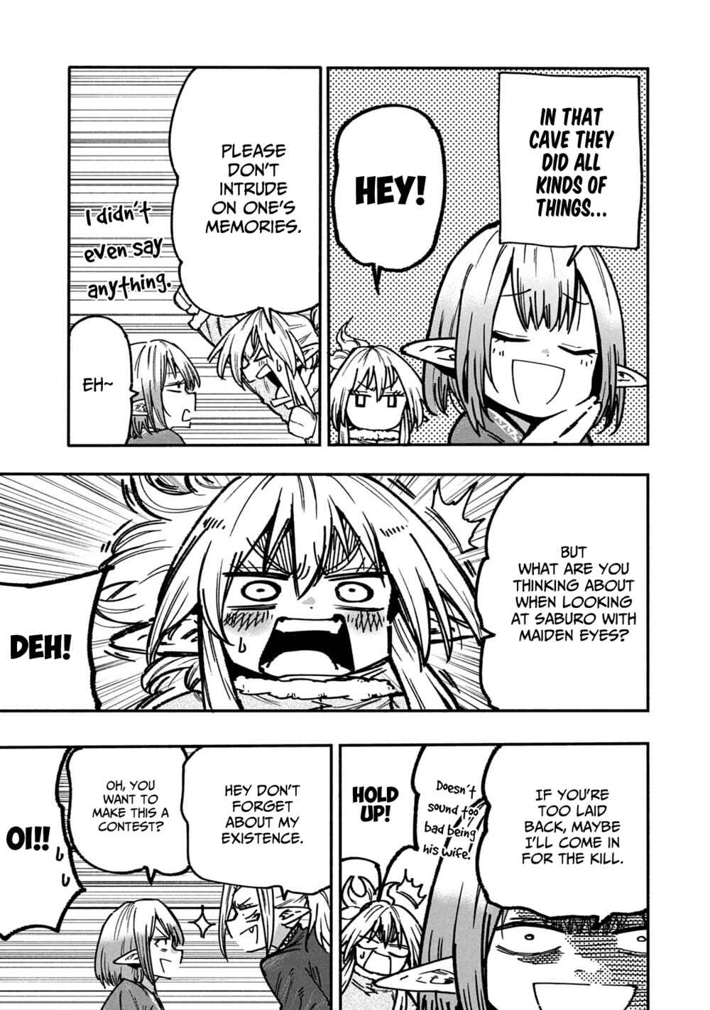Mazumeshi Elf to Yuuboku gurashi Chapter 59 - Page 27