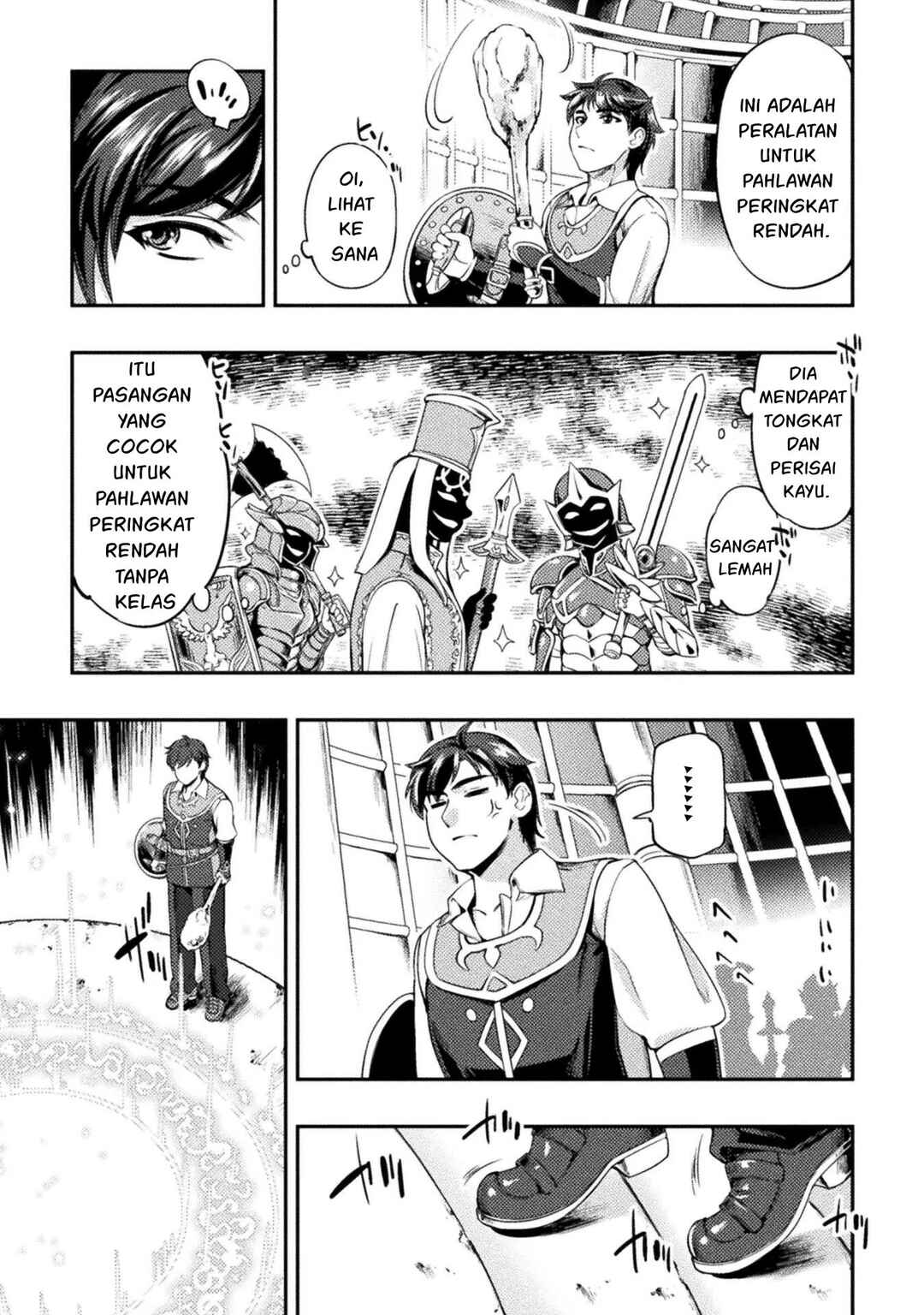 Astro King: Shoukan Yuusha dakedo Kakyuu Nintei Sareta node Maid Harem o Tsukurimasu! Chapter 1 - Page 36