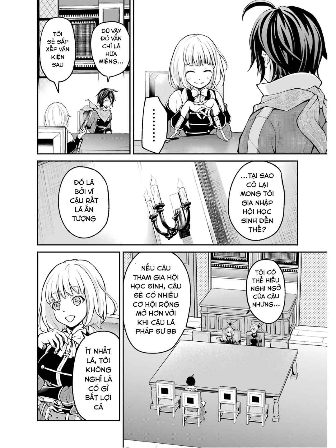 Saisoku Musou no B-kyuu Mahou Tsukai: Ippatsu Utareru Mae ni Senpatsu Uchikaesu! Chapter 4 - Page 36