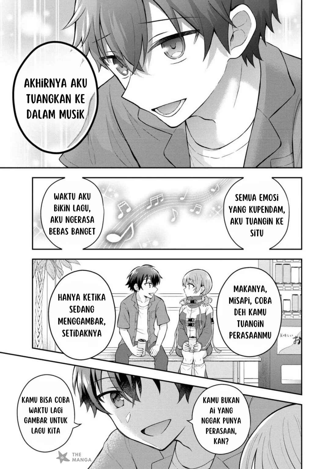 Tonari no Seki no Inkya Joshi ga Oshi Utaite Datta ~Ore no Kyoku o Uttatekure!~ Chapter 9.1 - Page 12