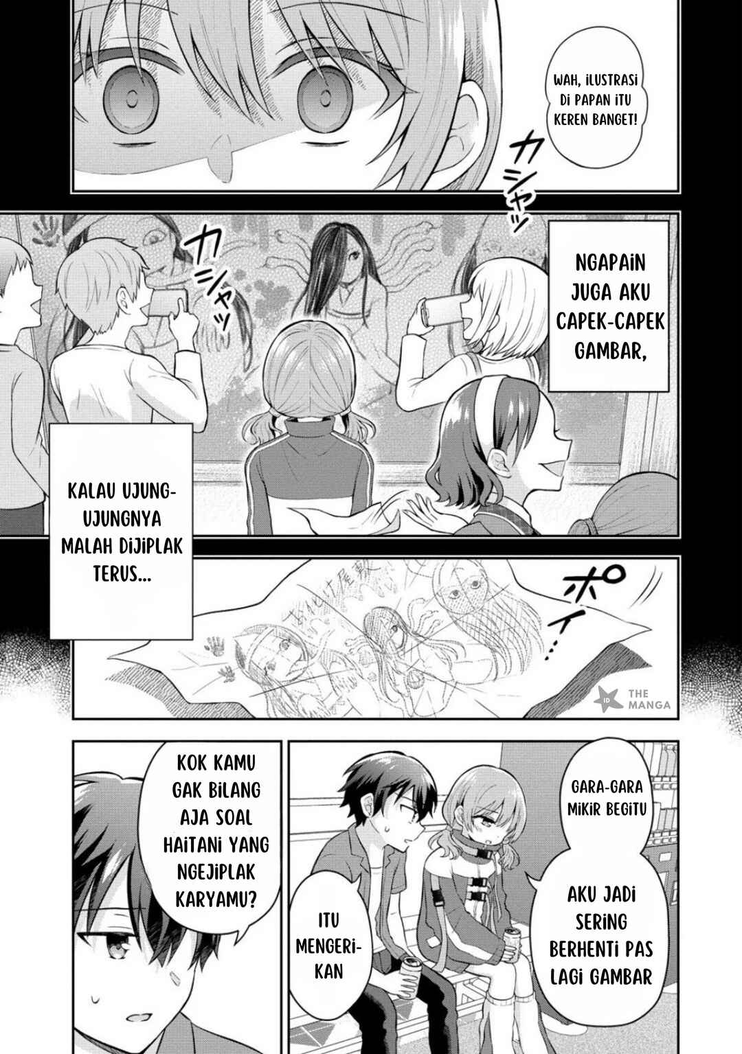 Tonari no Seki no Inkya Joshi ga Oshi Utaite Datta ~Ore no Kyoku o Uttatekure!~ Chapter 9.1 - Page 8