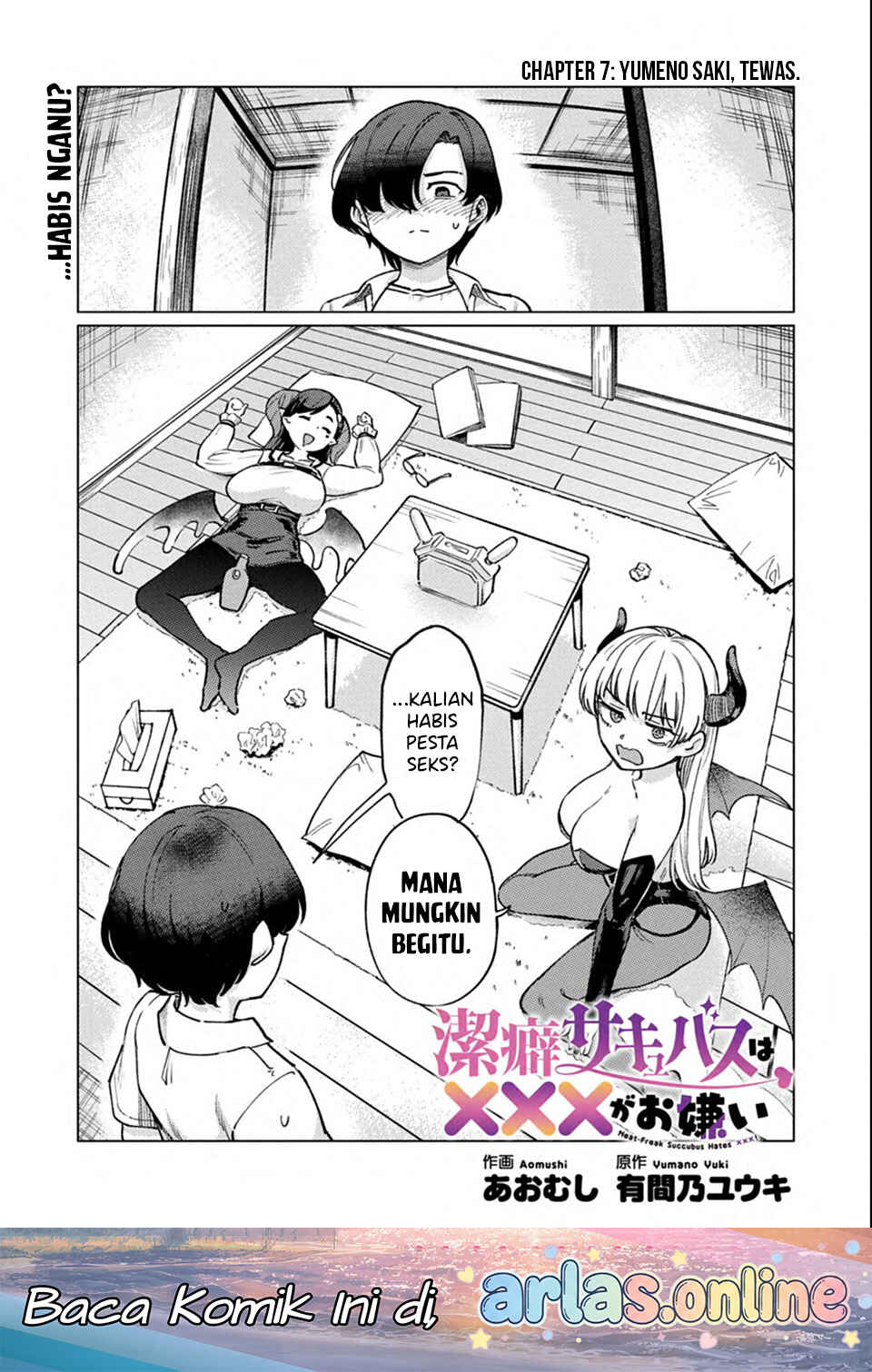 Keppeki Succubus wa ××× ga Okirai Chapter 7 - Page 2