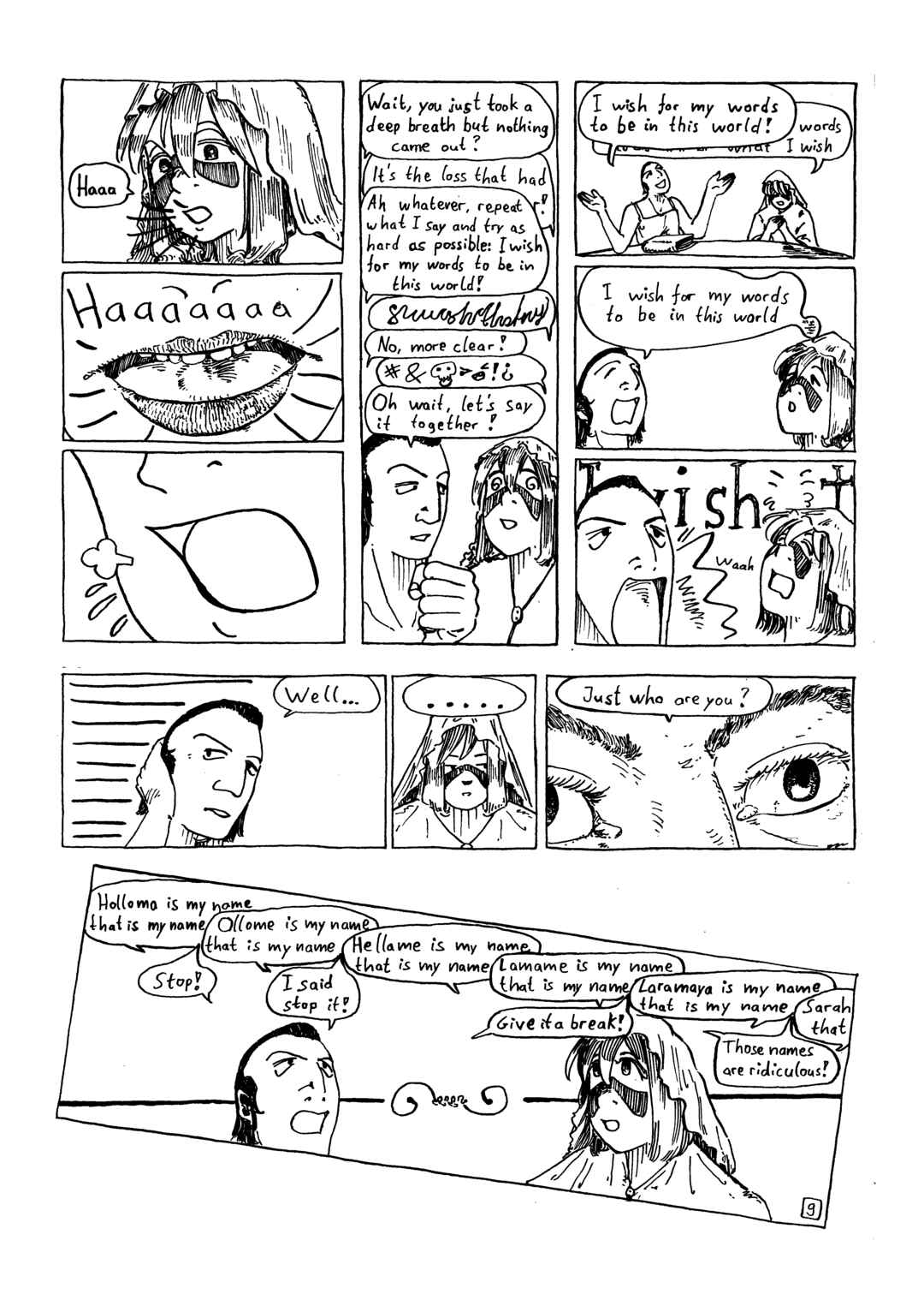 Loss of lines Chapter 2 - Page 11