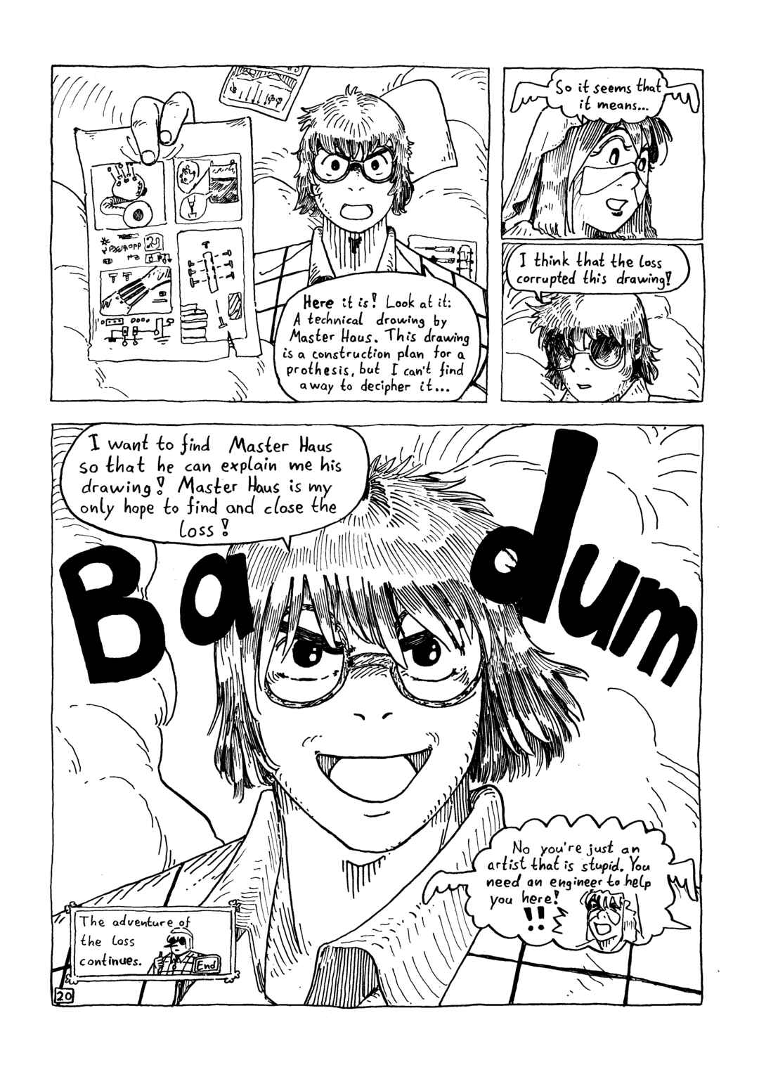 Loss of lines Chapter 2 - Page 22