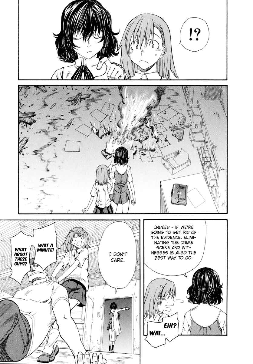 Toaru Majutsu no Index Gaiden: Toaru Kagaku no Railgun Chapter 19 - Page 7