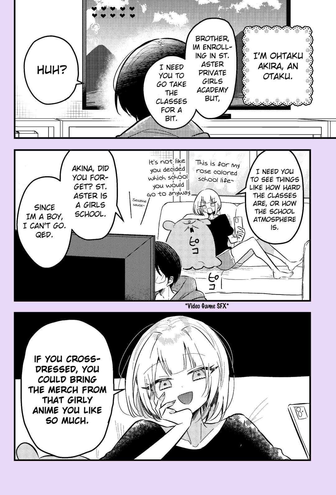 Nikagetsugo ni Seibetsu ga Bareru Josou Danshi Chapter 6 - Page 1