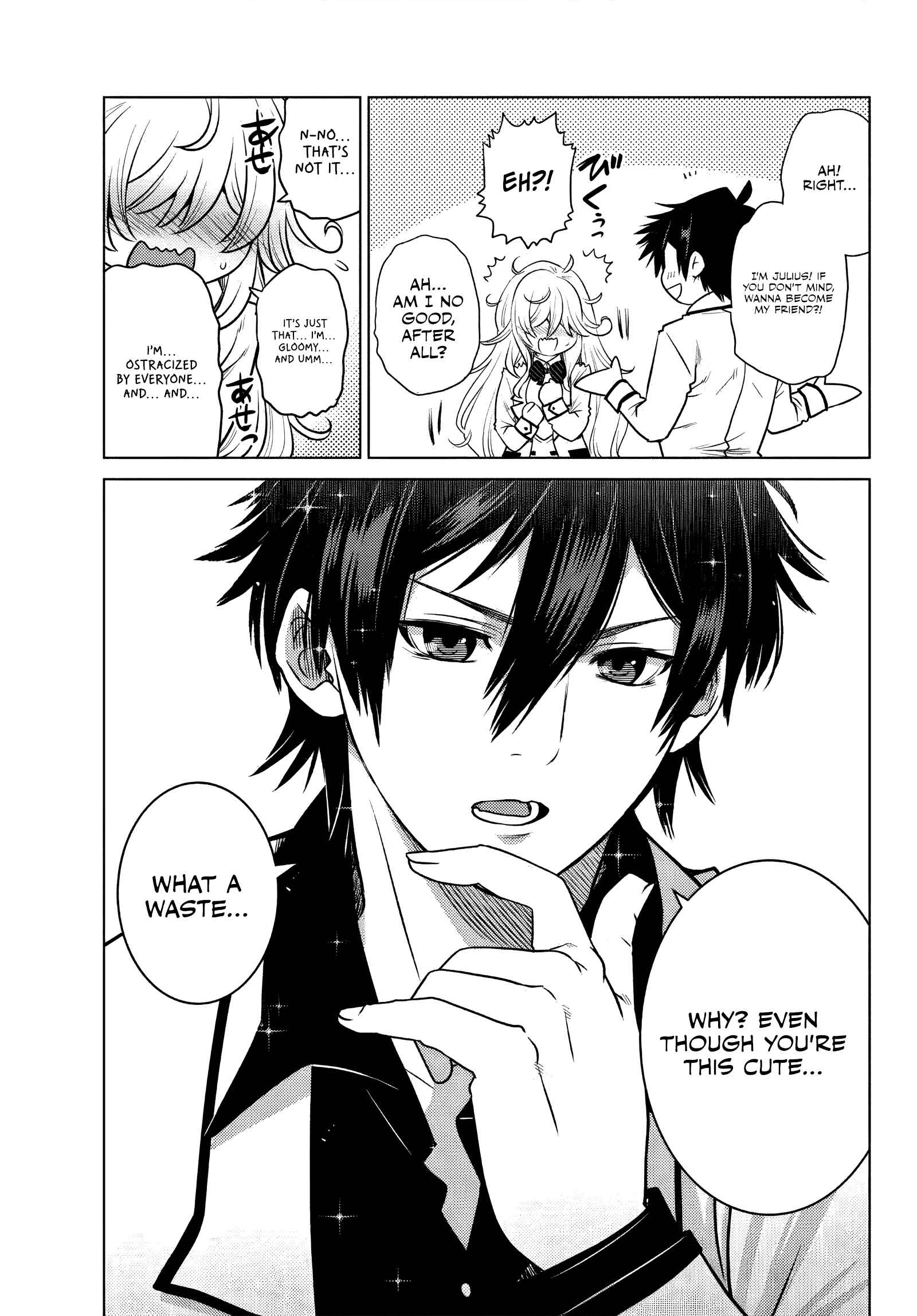 Ochikobore Datta Ani ga Jitsuha Saikyou ~Shijou Saikyou no Yuusha wa Tensei-shi, Gakuen de Mujikaku ni Musou Suru~ Chapter 1 - Page 29