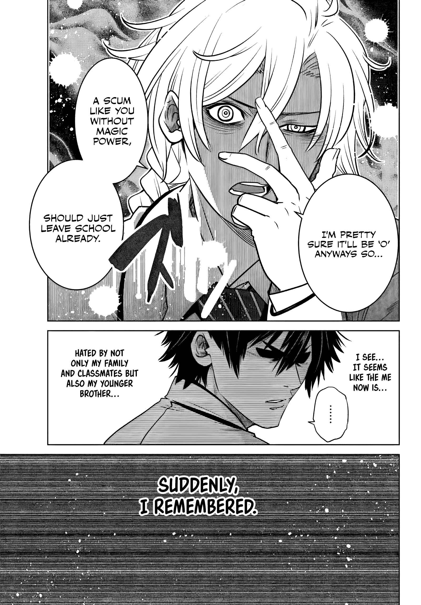 Ochikobore Datta Ani ga Jitsuha Saikyou ~Shijou Saikyou no Yuusha wa Tensei-shi, Gakuen de Mujikaku ni Musou Suru~ Chapter 1 - Page 40