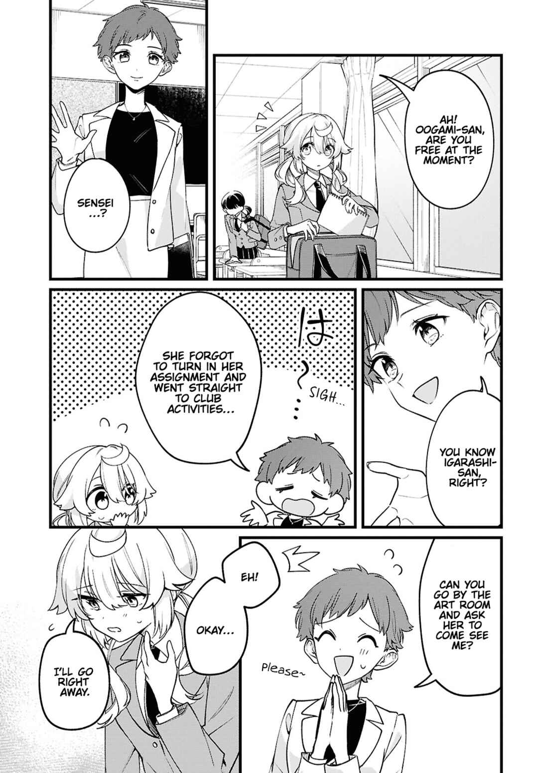 Kimi ga Hoeru Tame no Uta wo, Chapter 4 - Page 3