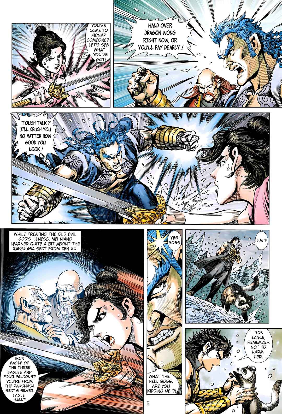 Jīn Zhù Lóng Hǔ Mén Chapter 31 - Page 6