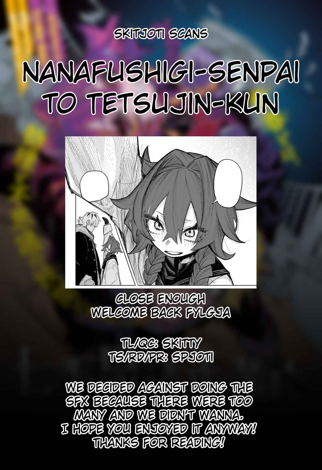 Nanafushigi-senpai to Tetsujin-kun Chapter ? - Page 46
