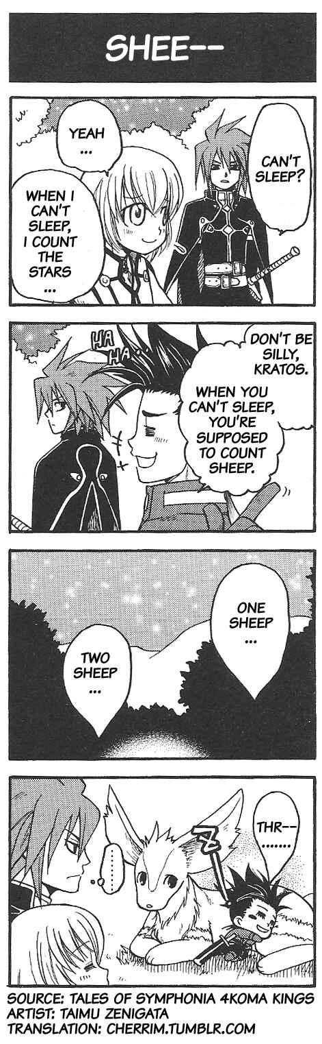 Tales of Symphonia 4koma Kings Chapter 1 - Page 1