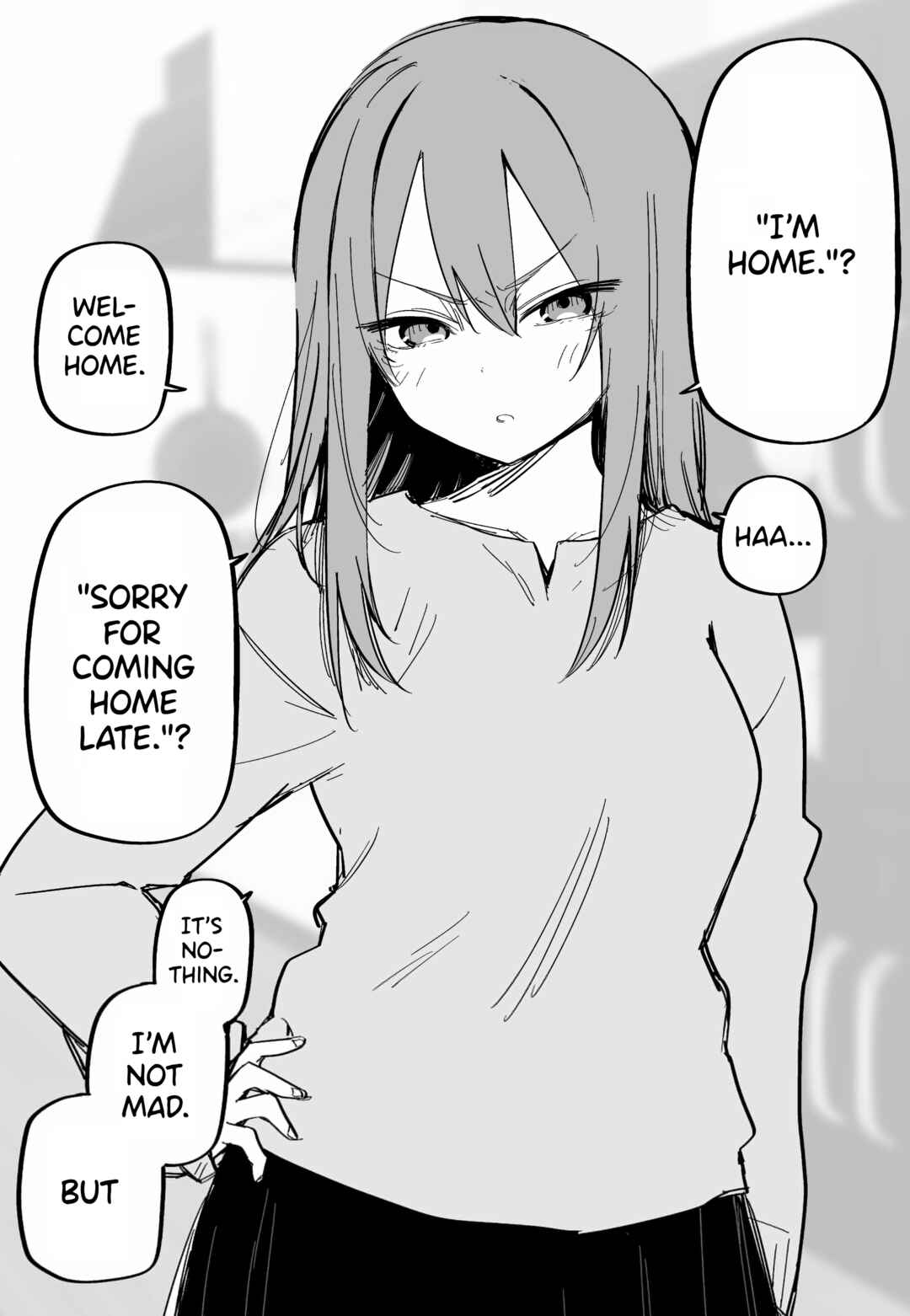 Moto Azadarake no Kanojo ga Shinpai de Chapter 20 - Page 1