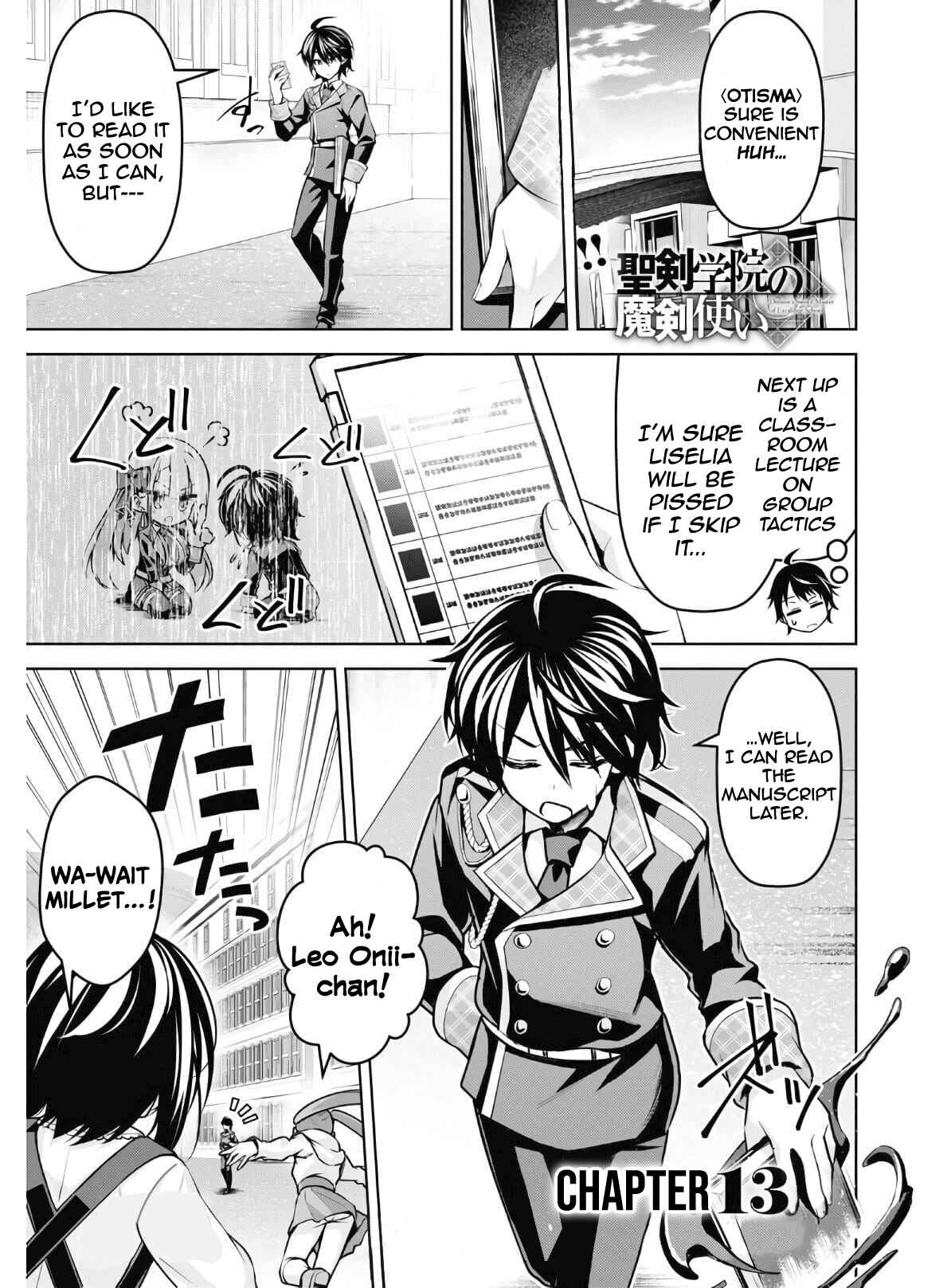 Seiken Gakuin no Maken Tsukai Chapter 13 - Page 2