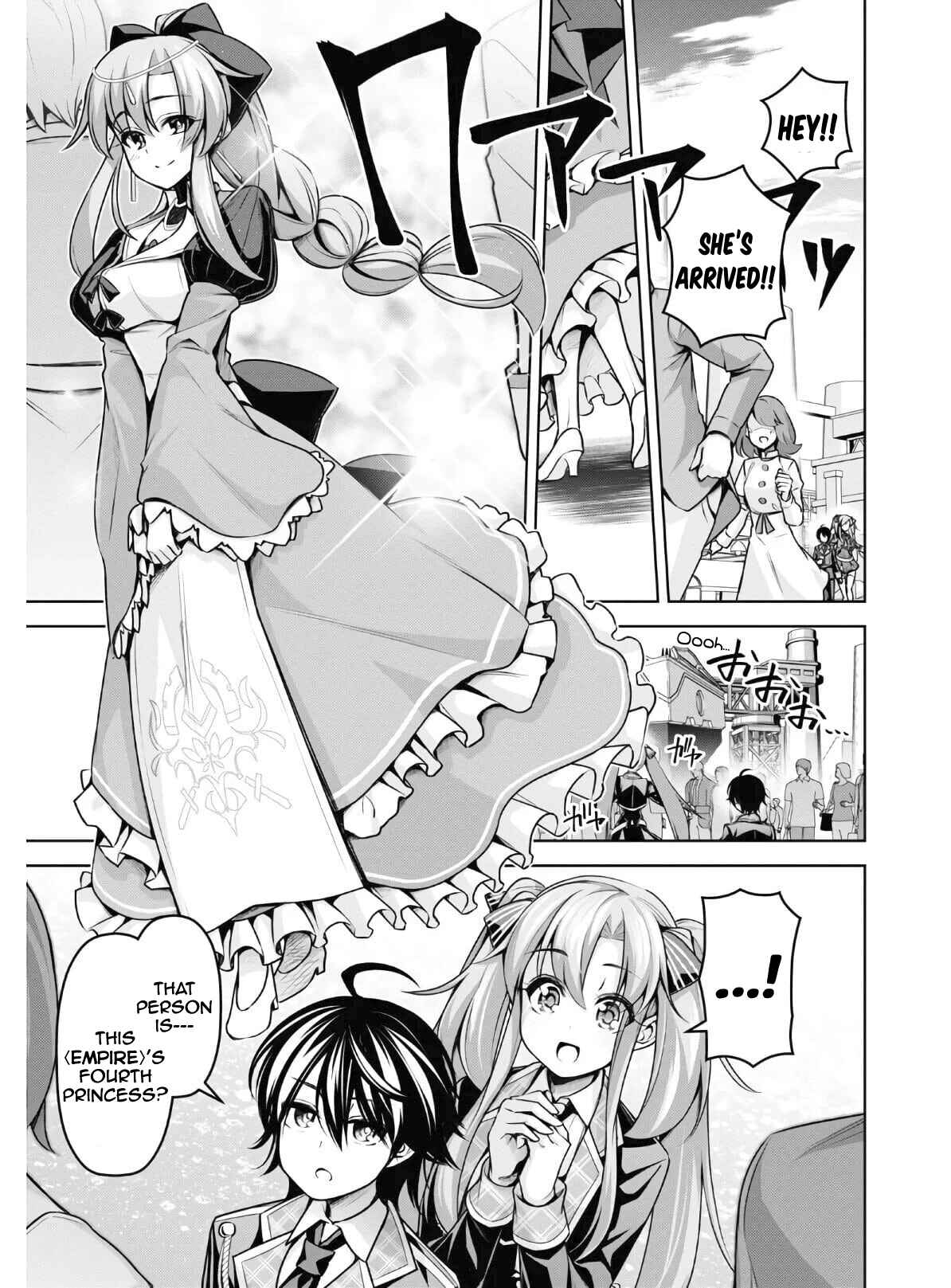 Seiken Gakuin no Maken Tsukai Chapter 13 - Page 22