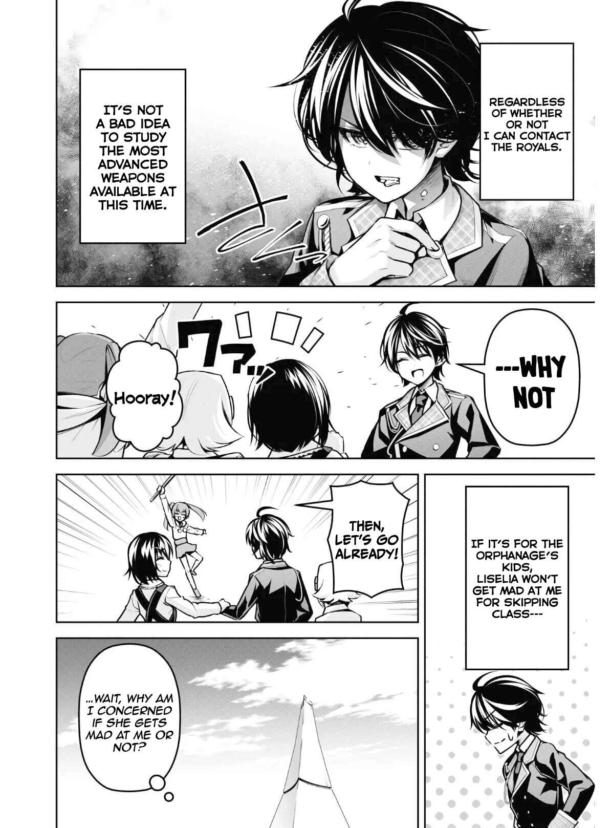 Seiken Gakuin no Maken Tsukai Chapter 13 - Page 7
