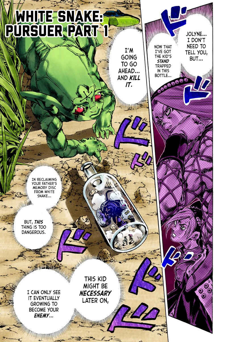 JoJo no Kimyou na Bouken: Part 6 - Stone Ocean Color-ban Chapter 89 - Page 1
