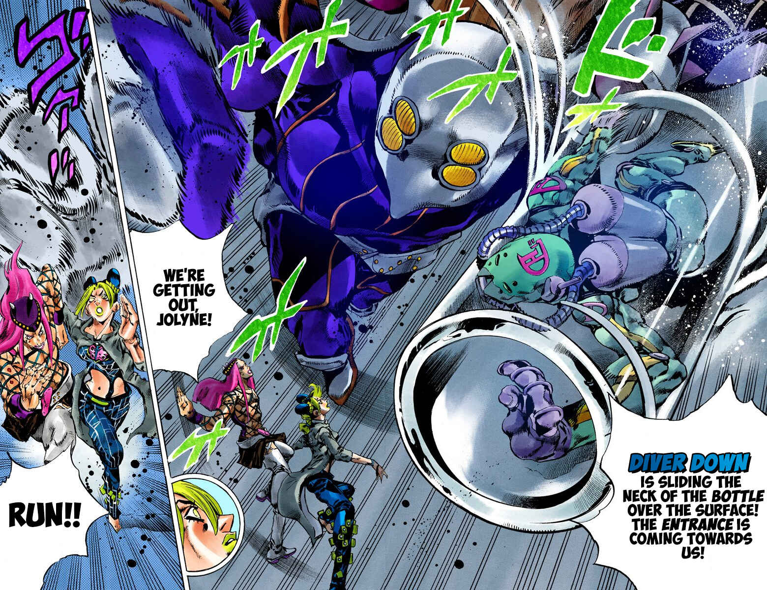 JoJo no Kimyou na Bouken: Part 6 - Stone Ocean Color-ban Chapter 89 - Page 5