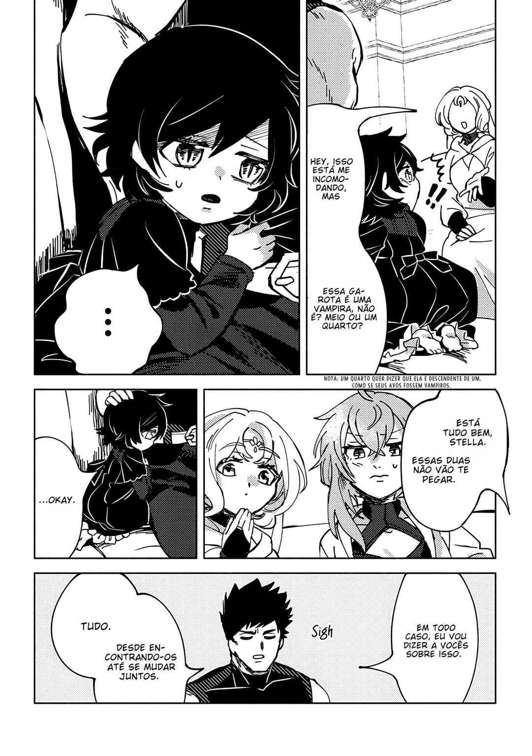 Akunin-zura Shita B-kyuu Boukensha: Shujinkou to Sono Osananajimi-tachi no Papa ni Naru Chapter 5.1 - Page 7