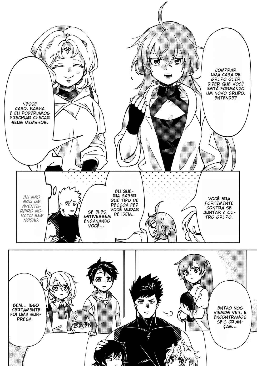 Akunin-zura Shita B-kyuu Boukensha: Shujinkou to Sono Osananajimi-tachi no Papa ni Naru Chapter 5.1 - Page 9