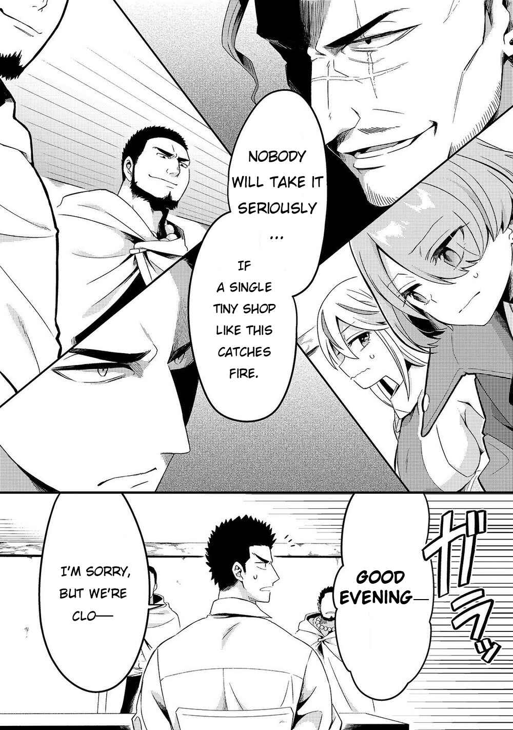 Tsuihousha Shokudou e Youkoso! ~Saikyou Party o Tsuihousareta Ryourinin (Lv. 99) wa, Inaka de Nengan no Boukensha Shokudou o Hirakimasu!~ Chapter 6 - Page 5