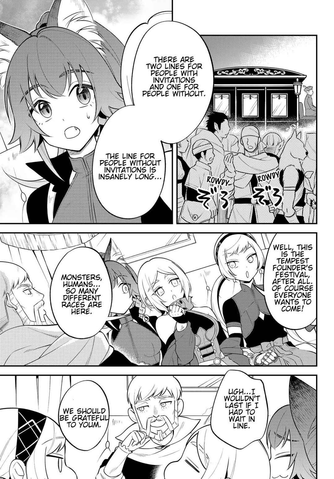Tensei Shitara Slime Datta Ken: Ibun - Makoku Kurashi no Trinity Chapter 76 - Page 3